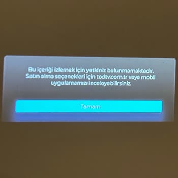 TOD Tv Müşteri Hizmetleri Yok