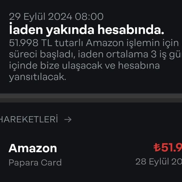 Papara Para İadesini Israrla Yatırmıyor
