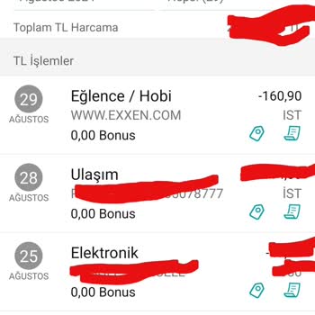 Exxen Para Çekiyor Kart Hesabımdan