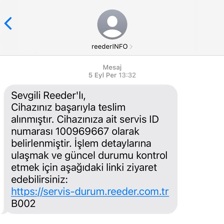 Reeder Cep Telefonunda Uzun Süren Şarj Soketi Tamiri Sorunu