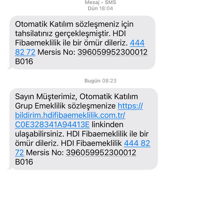 HDI Sigorta Bilinmeyen Tahsilat İşlemi Hakkında Bilgi Talebi