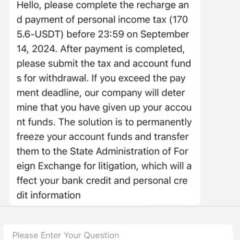 Binance Withheld My BTC Withdrawal Due to Unexpected 20% Tax Deduction