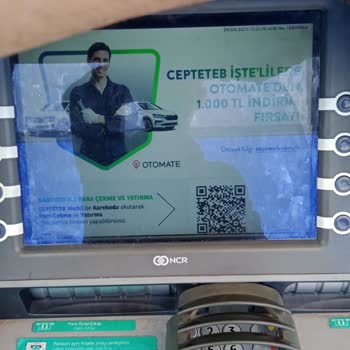 TEB ATM 3800 TL Paramı Yuttu.