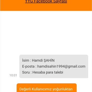 YeşilyurtGame Taleplere Onay Verilmemesi Ve Muhatap Bulamamak.