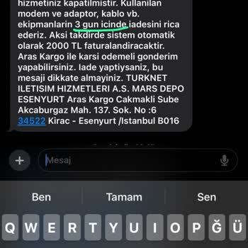 TurkNet Müşteri Temsilcisi İle Görüşme Sağlayamıyorum