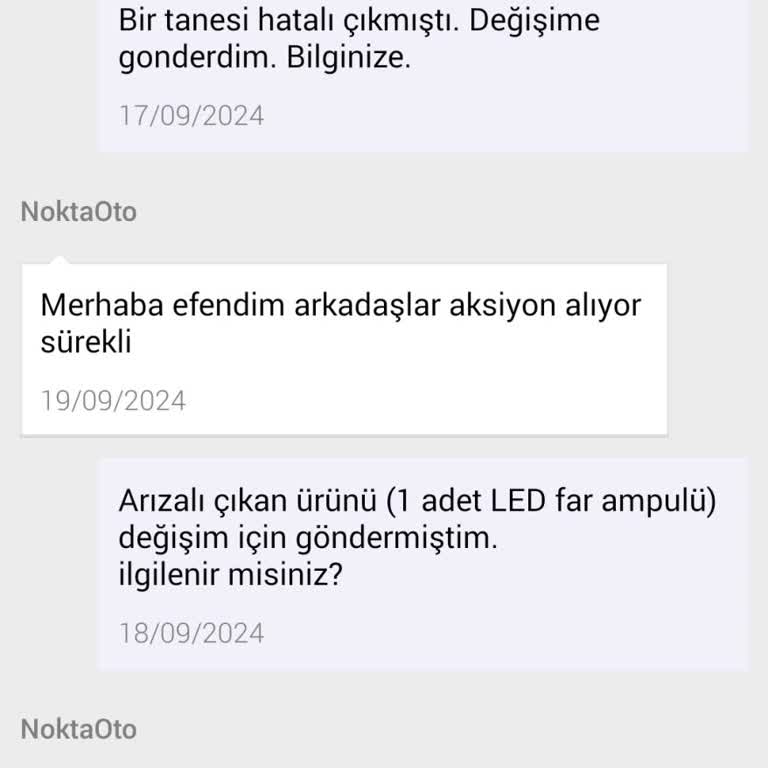 N11 Hatalı Ürün Değişime Gönderdim 20 Gündür Haber Yok.