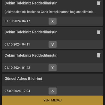 Grandbetting 80BİN Liramı Vermedi