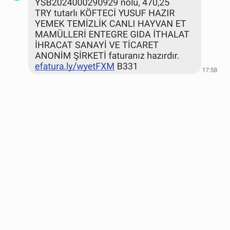 Elogo Tarafından Telefonuma Mesaj Geldi Anlam Veremedim.