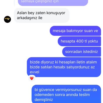 Kankuş TR Instagram Hesap Satışında Yaşanan Sorun Ve İade Talebi