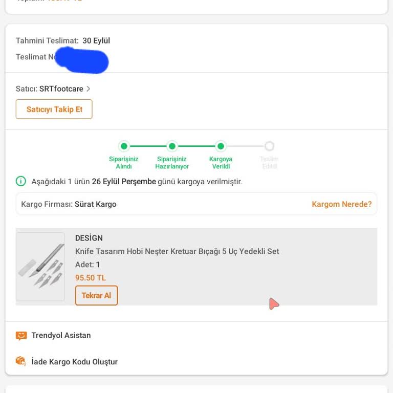 Sürat Kargo Lütfen Kargomu Getirin Artık