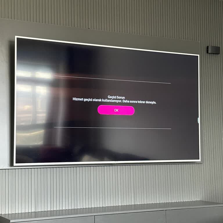 Onvo Televizyon Güncelleme Hatası