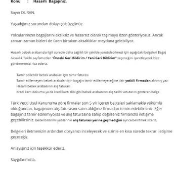 Türk Hava Yolları Mağduriyeti