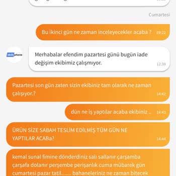Trendyol Akıllıphone Satıcısının Para İadesi Yapmaması Oyalaması