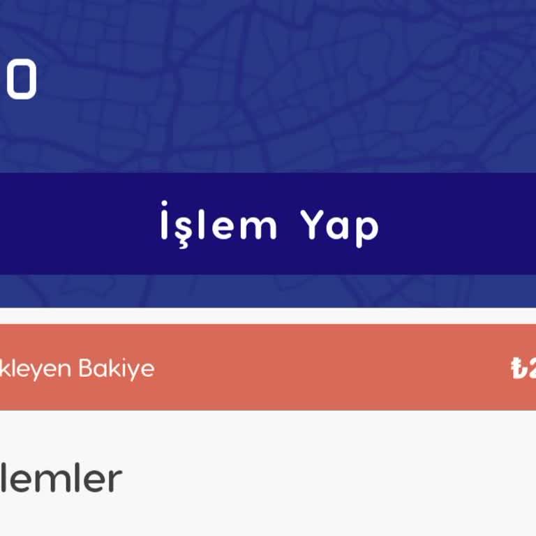 Bursa Kart BURULAŞ Bekleyen Bakiye