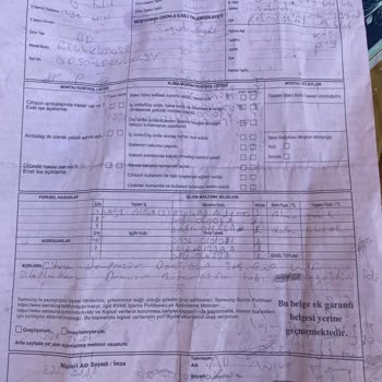 Samsung Hatalı Ürün. Haksız Yere Yeniden Ücret