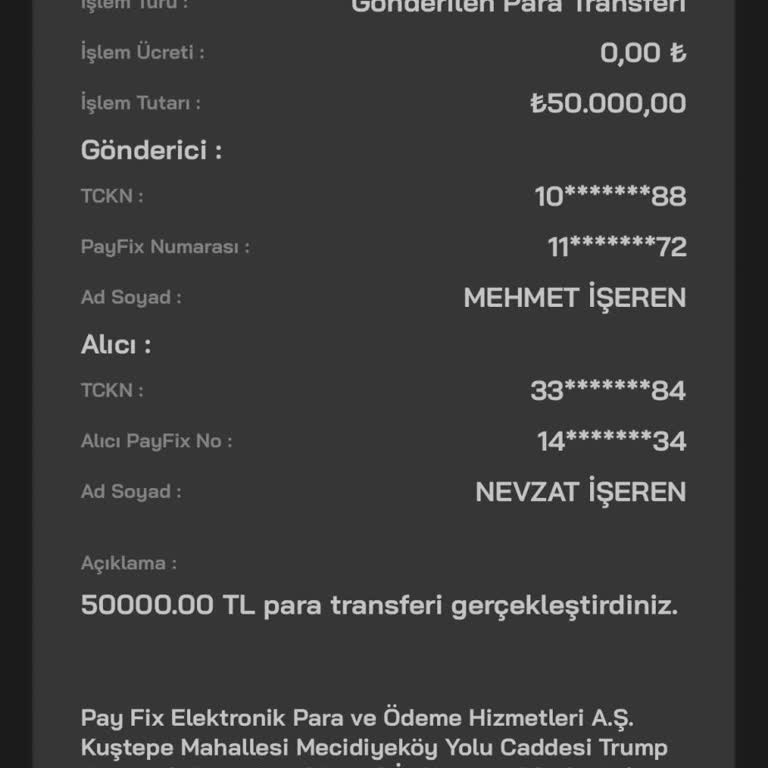 PayFix Bloke Hesap Frauda Takılma