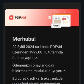 PDFAid Abonelik Sistemi Ve İade Sorunu