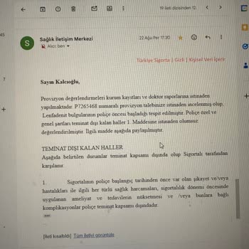 Türkiye Sigorta Pişmanlıktır.! Hatadır!. Tamamlayıcı Sağlık Sigortası.