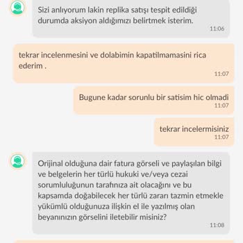 Dolap Haksız Yere Üyelik Kapatma