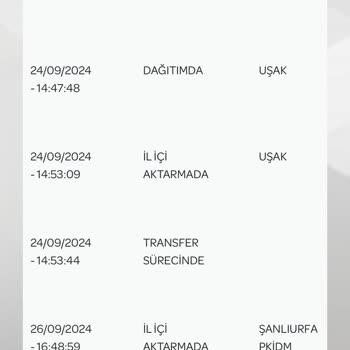 PTT Kargo Çıkarın Dağıtıma Artık