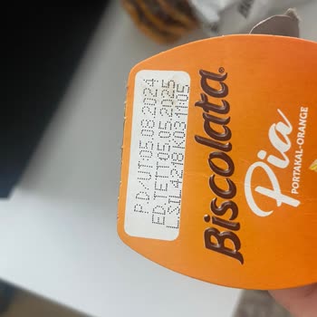 Biscolata Ürün Yenilecek Şekilde Değildi