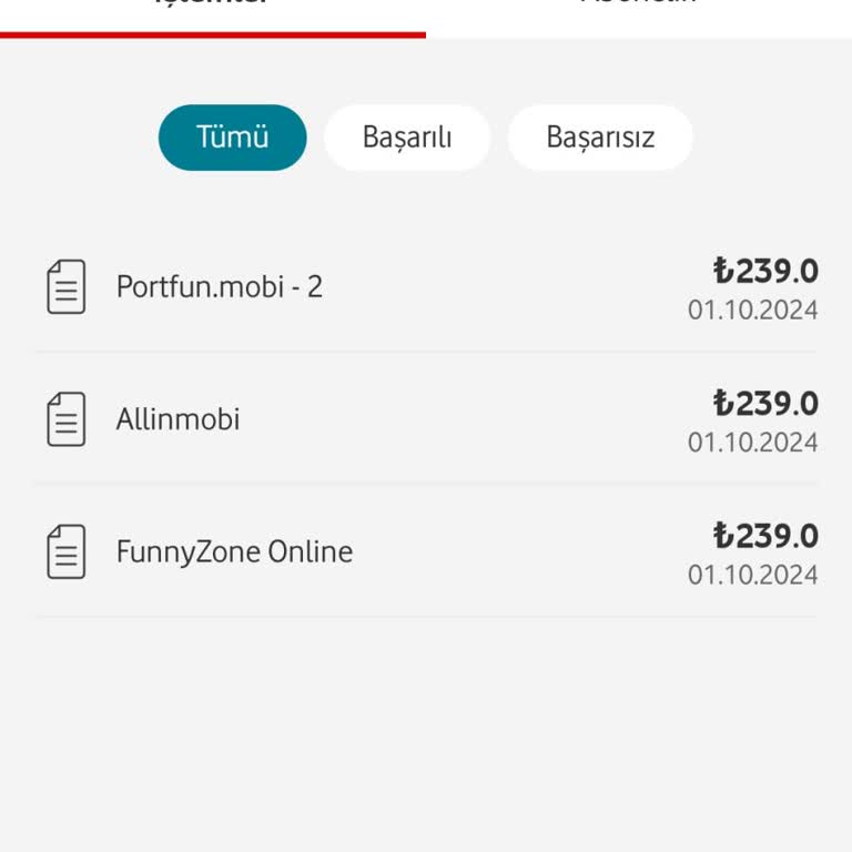 Vodafone Yetkisiz Abonelik Ücretleri İle Karşılaştım