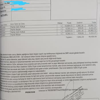 Çetmen Kısıkköy Şube Teslimat Süreci Hakkında Bilgi Alamama