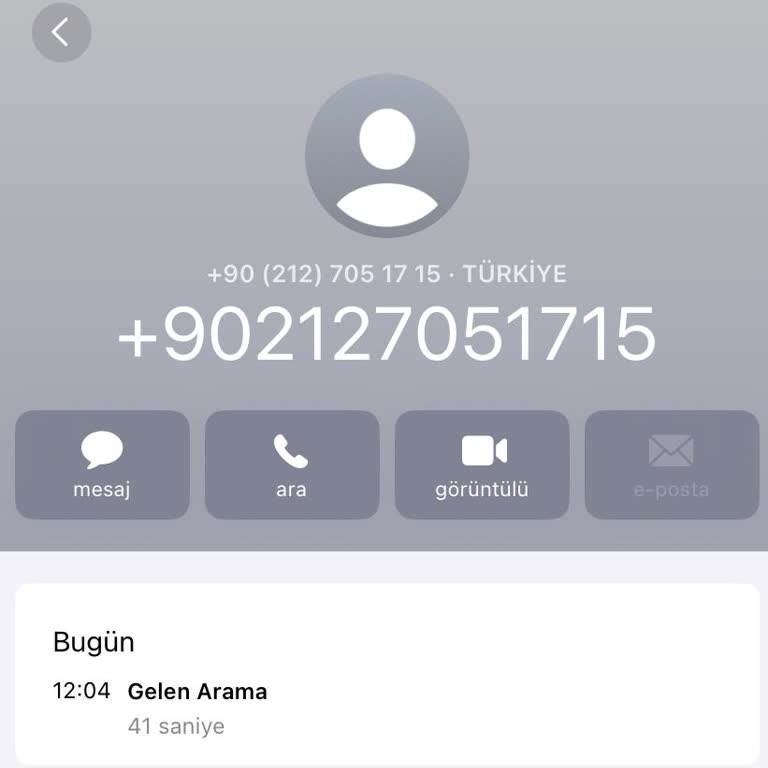 0212 705 17 15 İzinsiz Aramaları Ve Yanıltıcı Sorular İle Rahatsızlık
