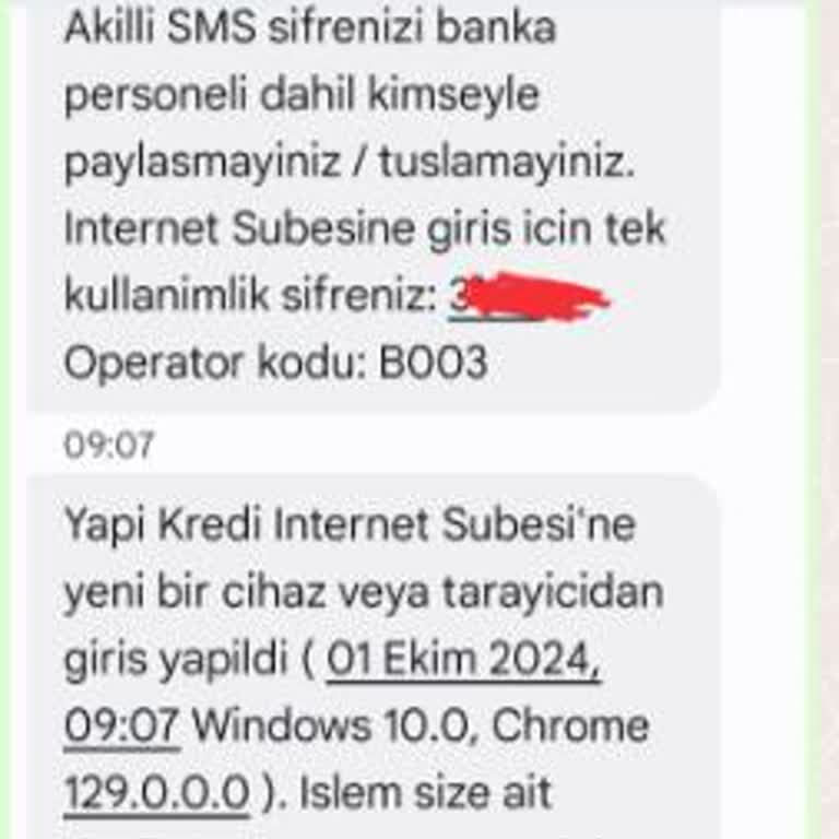 Yapı Kredi Farlı Bilgisayardan İşlem Problemi (Bloke)