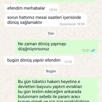 Sademce Para İade Etmeme Sorunu