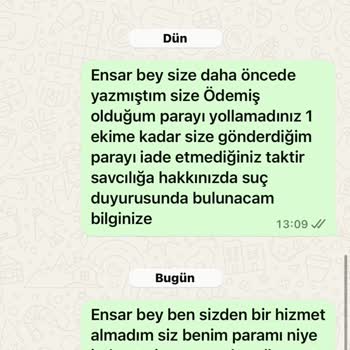 Alo 175 Tüketici Danışma Hattı Para İadesi Yapılmıyor