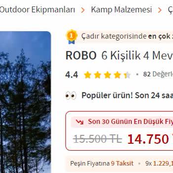 Trendyol Yalan Taksit Beyanı