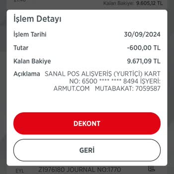 Armut Para İadesi Sorunu