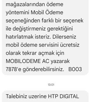 Vodafone Pay + Click And Pay Üyeliği Şikayeti