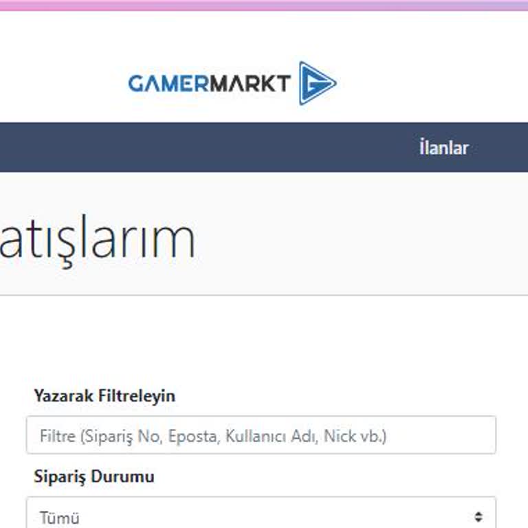 GamerMarkt Sattığım Hesapta Bilgim Dışında Sorun Yaşandı
