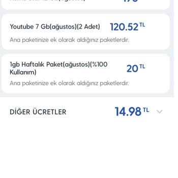 Yurt Dışında Kullanılmayan Hattın Fahiş Faturası