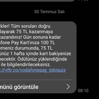 Vodafone Pay Vodafone Kampanya Hakkında Yanıltıcı Bilgi Ve Eksik Bakiye