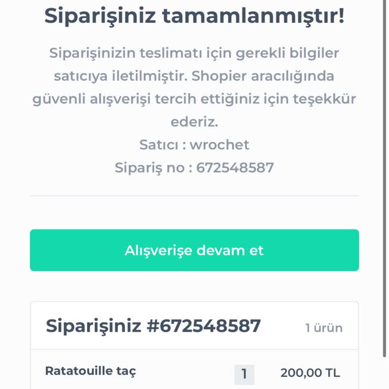 Shopier Üyeliksiz Sipariş İptali