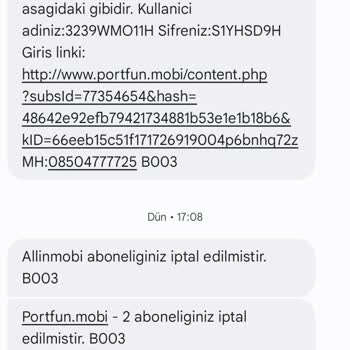 Vodafone Pay Vodafone Mobil Ödeme Şikayet & Bilgim Dışı Abonelikler