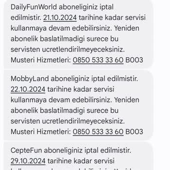 Vodafone Pay Vodafone Mobil Ödeme Şikayet & Bilgim Dışı Abonelikler