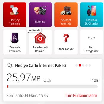 Vodafone İnternet Kullanımında Anlaşılmaz Veri Kaybı