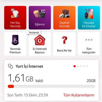Vodafone İnternet Kullanımında Anlaşılmaz Veri Kaybı