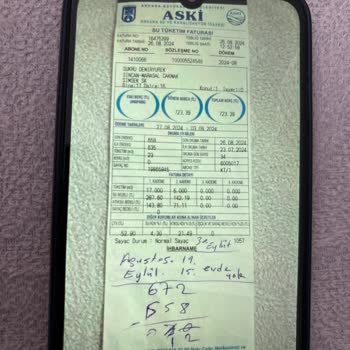 ASKİ Ankara ASKİ Görevlisi Faturayı Sayaç Okumadan Kesti!