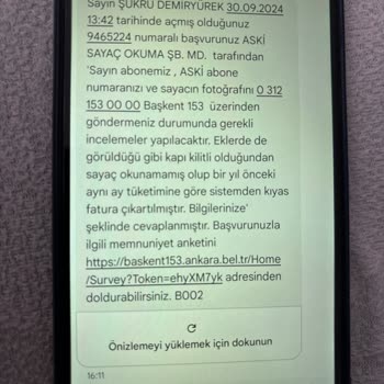 ASKİ Ankara ASKİ Görevlisi Faturayı Sayaç Okumadan Kesti!