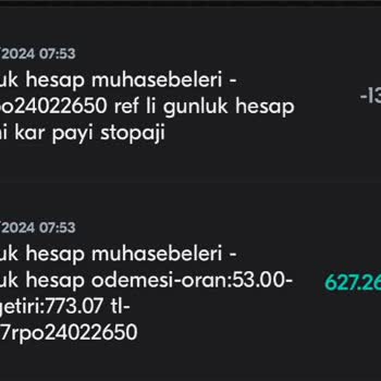 Türkiye Finans Bankası Vadettiği Faiz Tutarı İle İşlemiyor