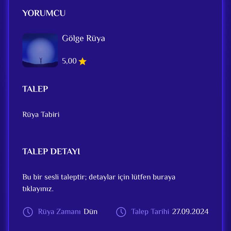 Sesli Tabir Uygulama Geri Dönüş Sorunları