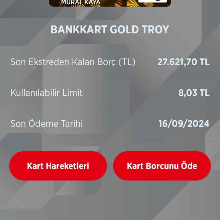 Ziraat Bankası'nın Kendi Paramı Kartıma Yatırmaması
