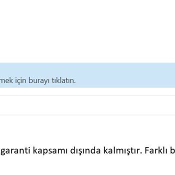 Samsung Markası Fold 3 Telefonumu Garanti Dışı Sayıyor