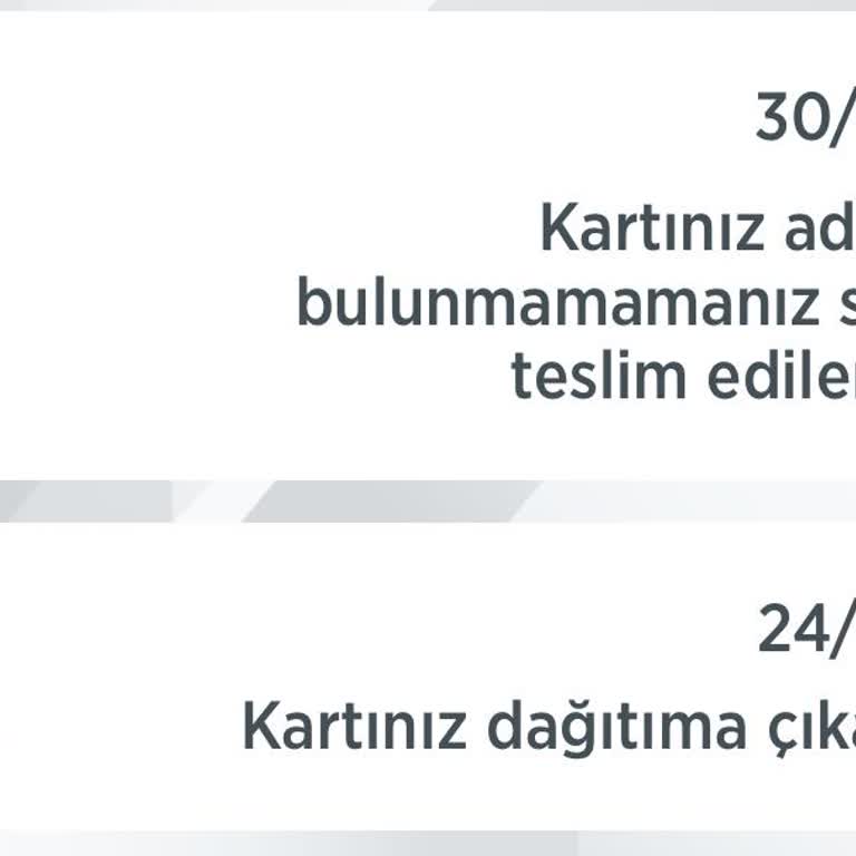 Ziraat Bankası Ziraat Bankkart Genç Teslim Sorunu