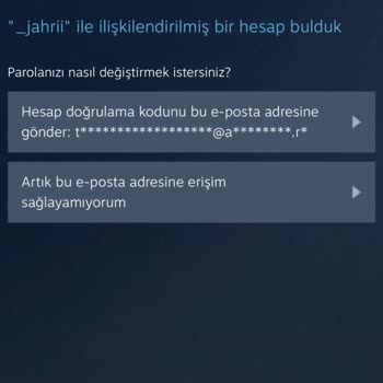Steam Hesabım Ele Geçirildi Ve Erişim Sağlayamıyorum